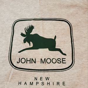 == ^NWOT New Hampshire John Moose tshirt 2XL